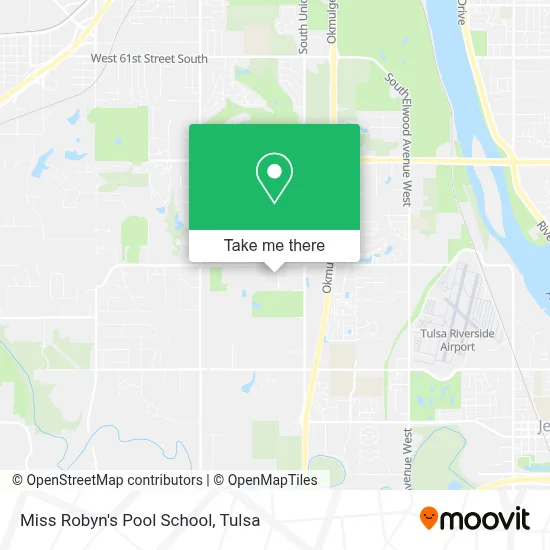 Miss Robyn's Pool School map