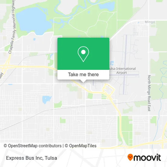 Express Bus Inc map