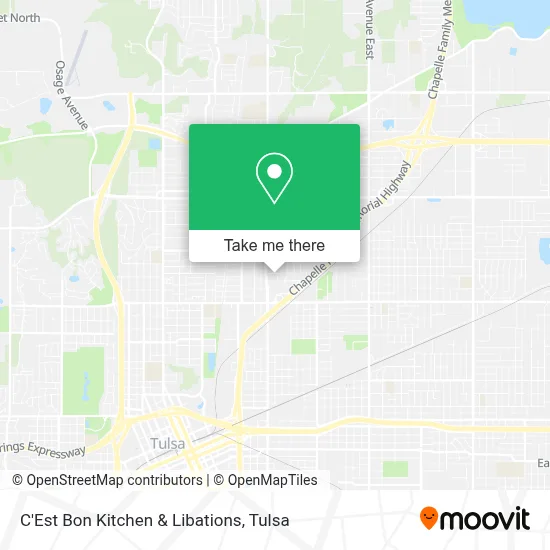 C'Est Bon Kitchen & Libations map