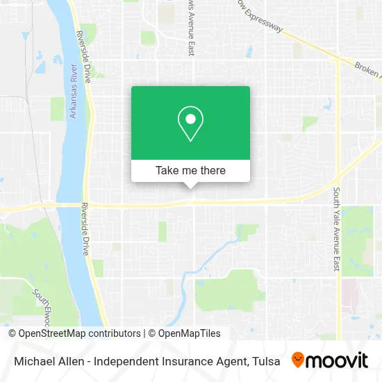 Michael Allen - Independent Insurance Agent map