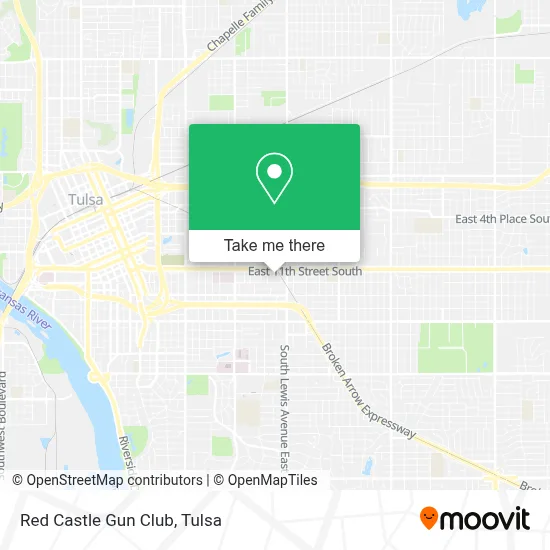 Red Castle Gun Club map