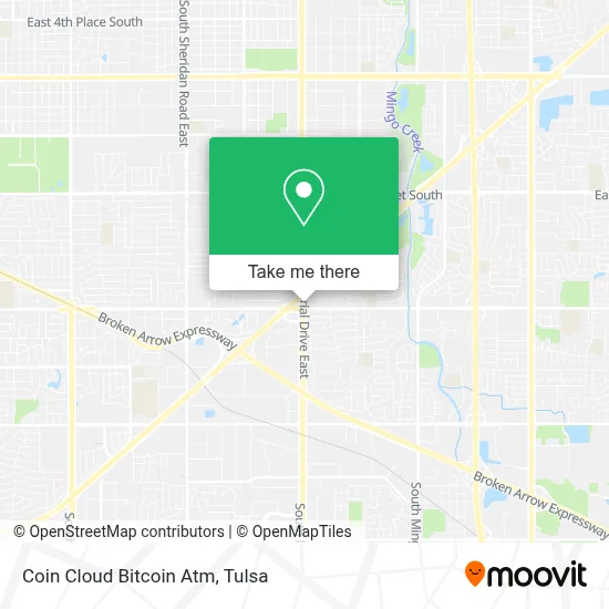 Coin Cloud Bitcoin Atm map