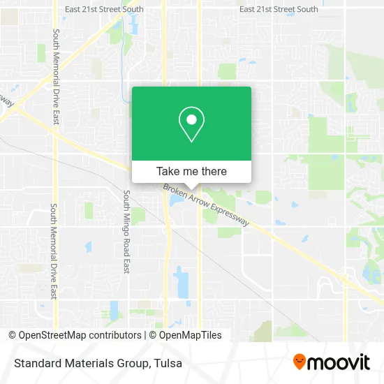 Standard Materials Group map