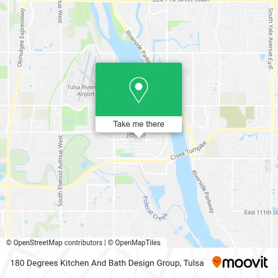 180 Degrees Kitchen And Bath Design Group map