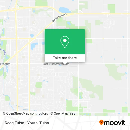 Rccg Tulsa - Youth map