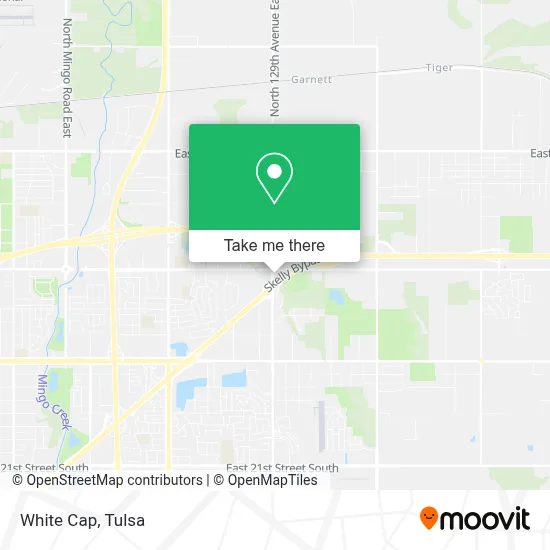White Cap map