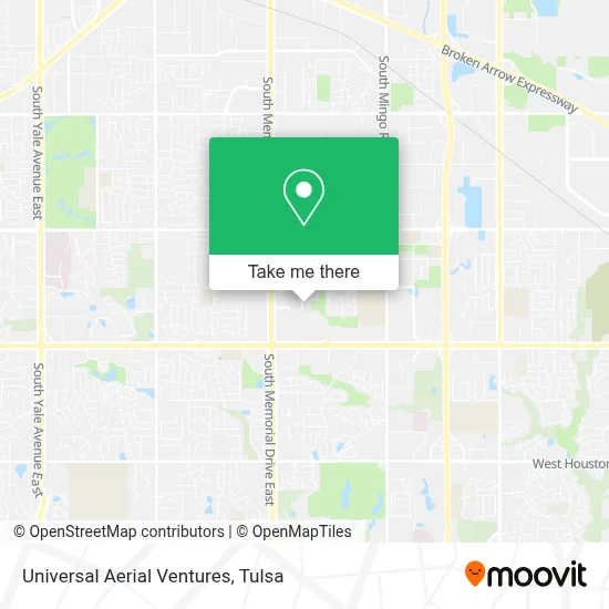 Universal Aerial Ventures map