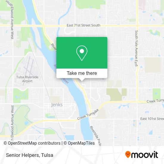Senior Helpers map