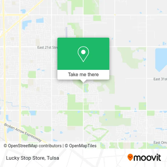 Lucky Stop Store map