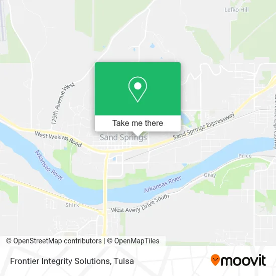 Frontier Integrity Solutions map