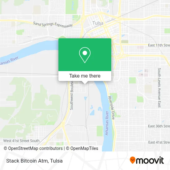 Stack Bitcoin Atm map