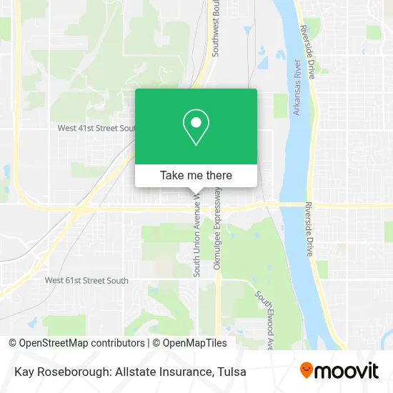 Kay Roseborough: Allstate Insurance map