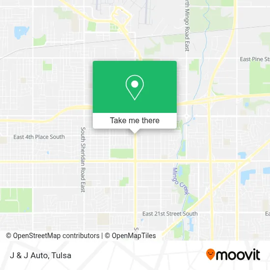 J & J Auto map
