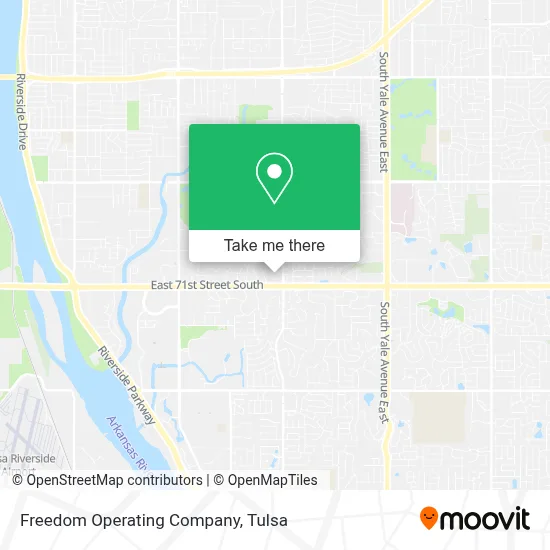 Freedom Operating Company map