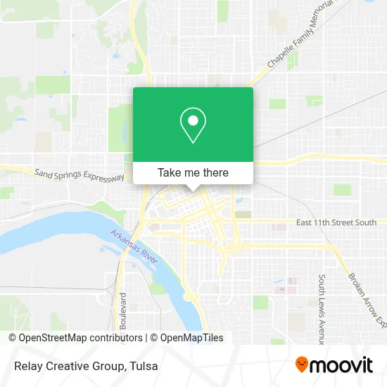 Relay Creative Group map