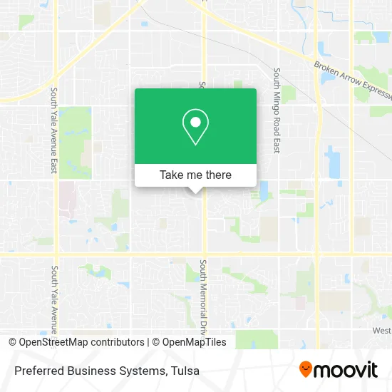 Preferred Business Systems map