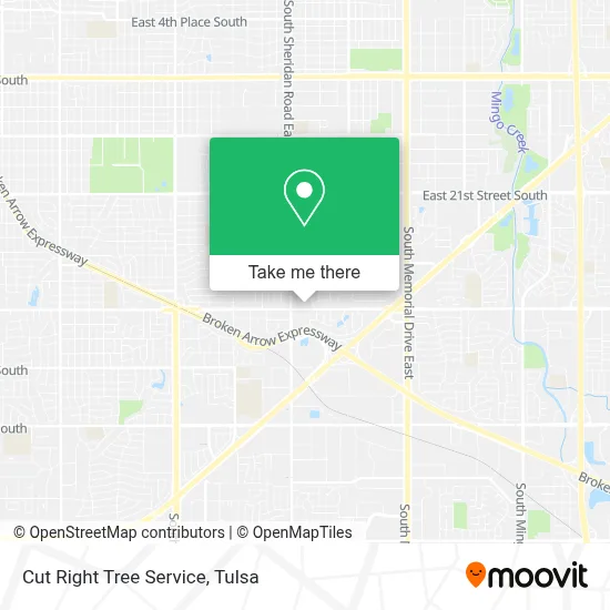 Cut Right Tree Service map