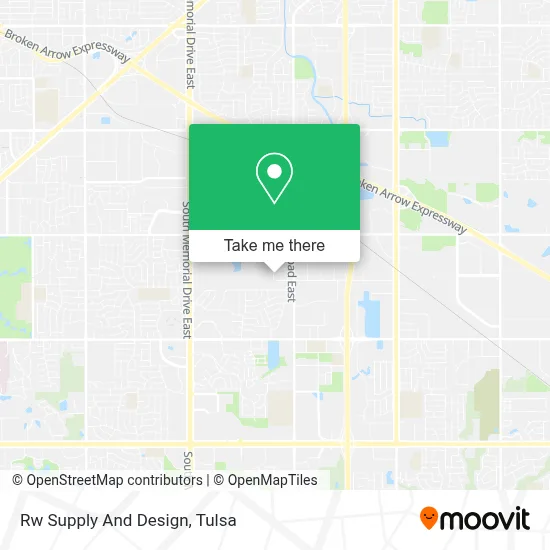 Rw Supply And Design map