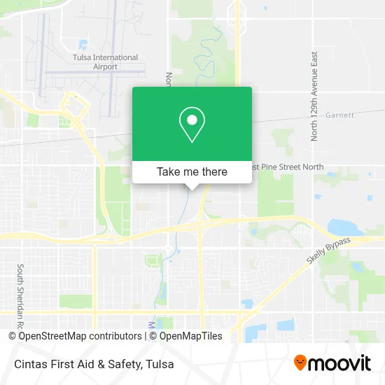 Cintas First Aid & Safety map