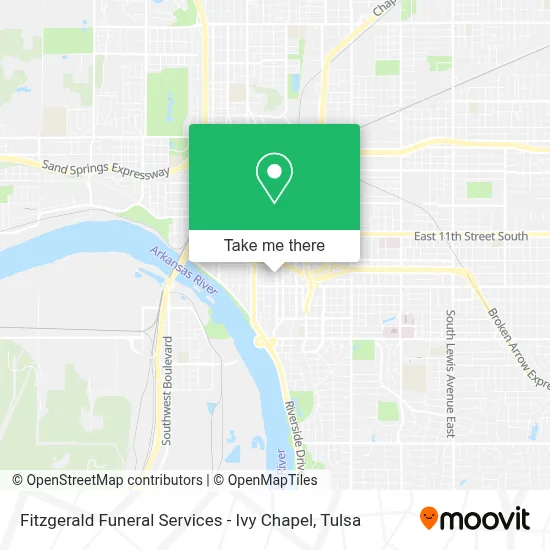 Fitzgerald Funeral Services - Ivy Chapel map