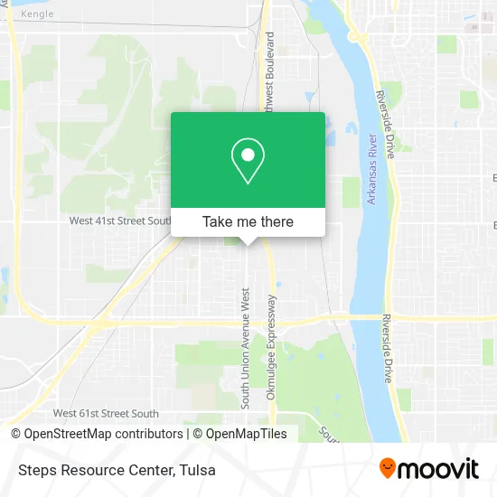 Steps Resource Center map