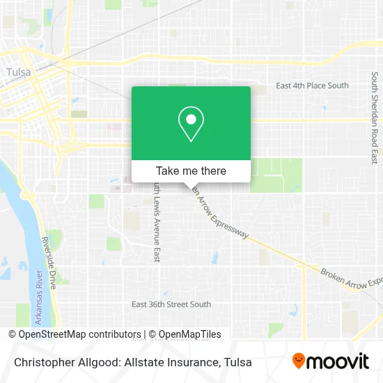 Christopher Allgood: Allstate Insurance map