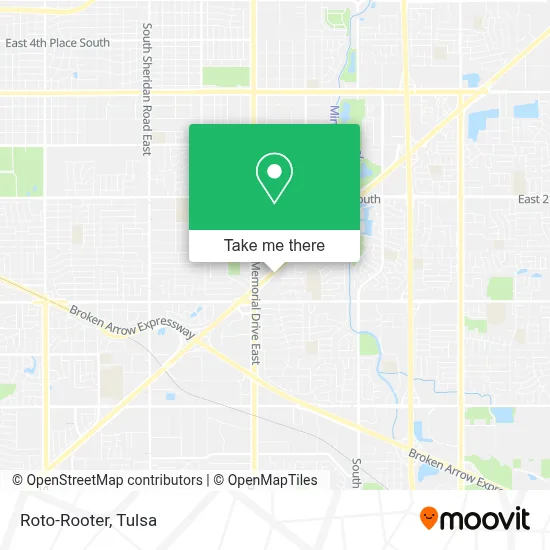 Roto-Rooter map