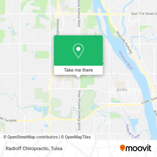 Radloff Chiropractic map