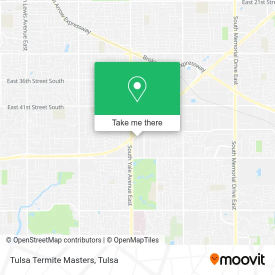 Tulsa Termite Masters map