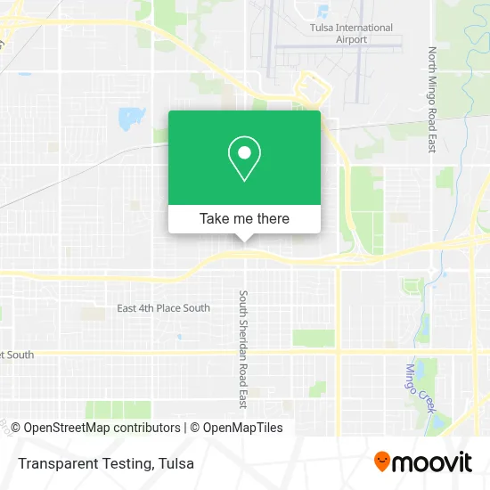 Transparent Testing map