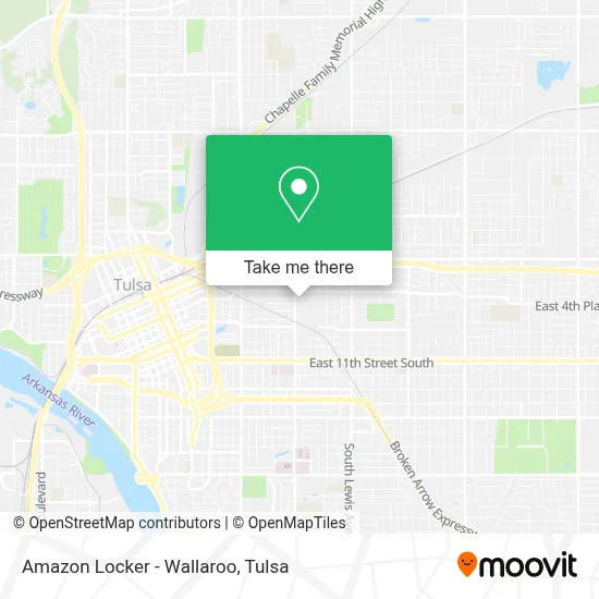 Amazon Locker - Wallaroo map