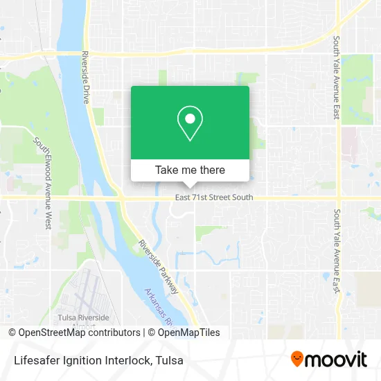 Lifesafer Ignition Interlock map