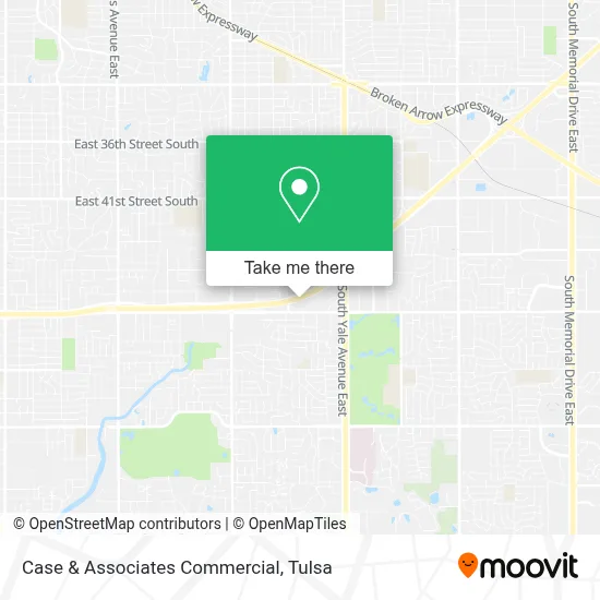Case & Associates Commercial map