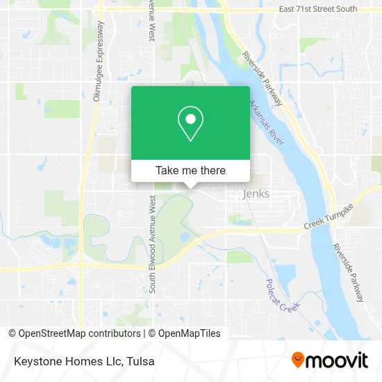Keystone Homes Llc map