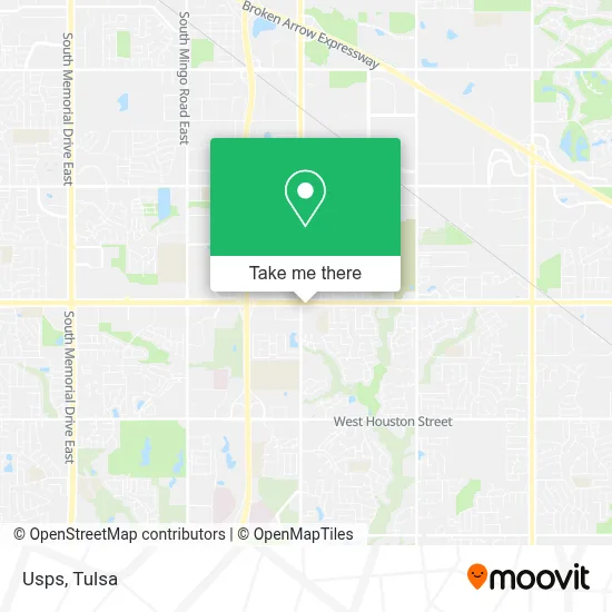 Usps map