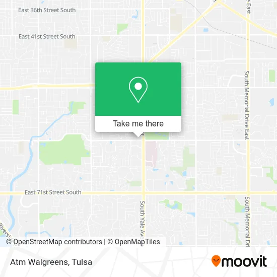 Atm Walgreens map