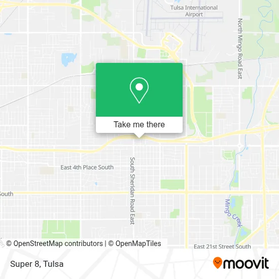 Super 8 map