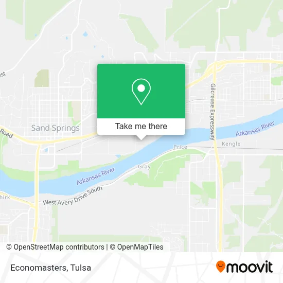 Economasters map