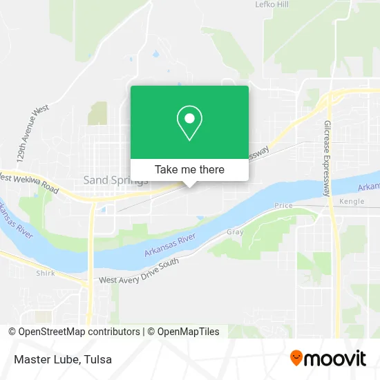 Master Lube map