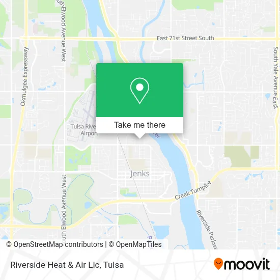 Riverside Heat & Air Llc map