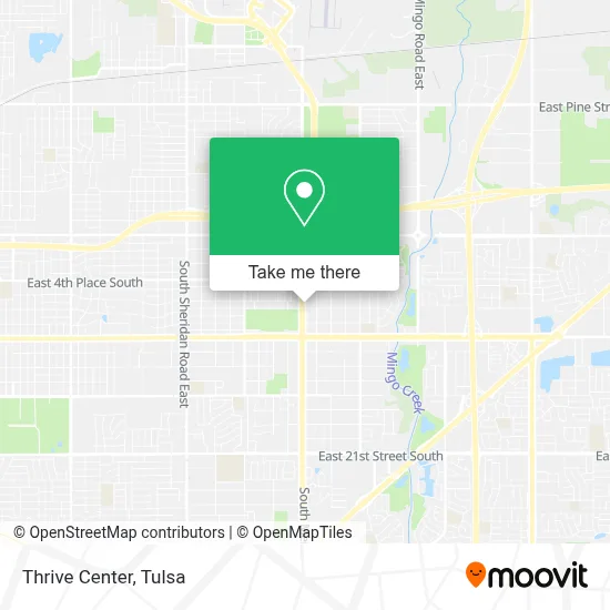 Thrive Center map