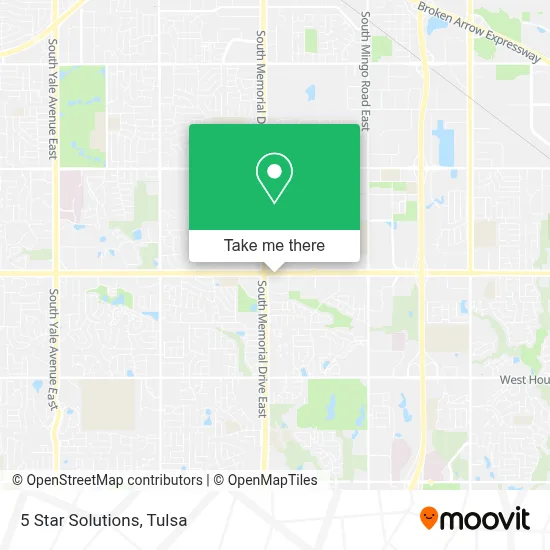5 Star Solutions map