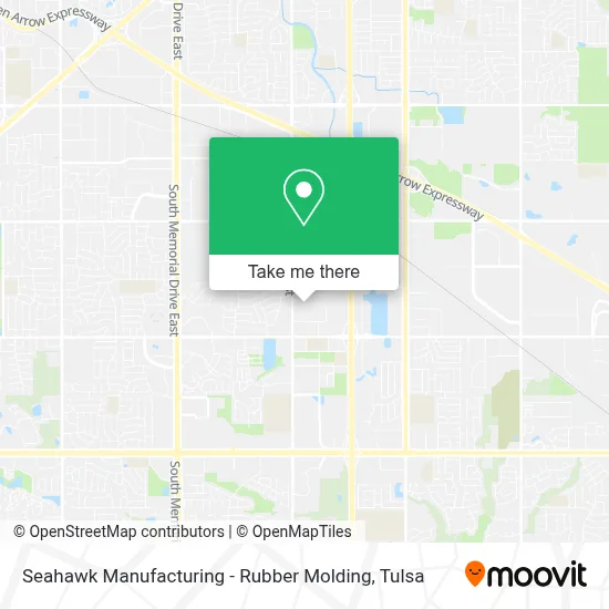 Seahawk Manufacturing - Rubber Molding map