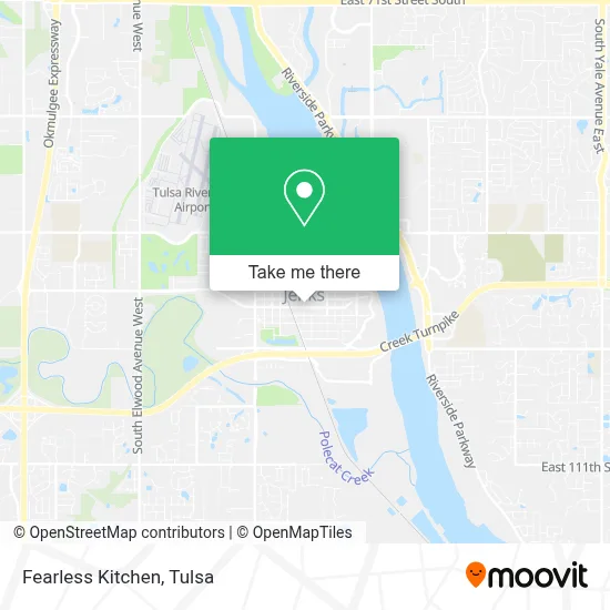 Fearless Kitchen map