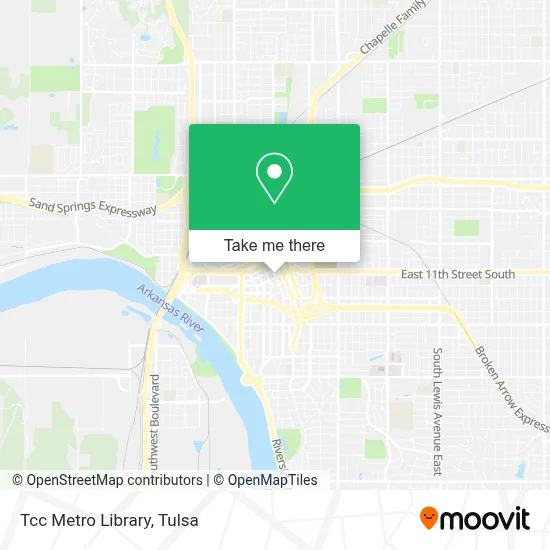 Tcc Metro Library map