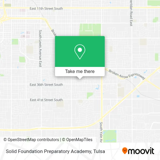 Solid Foundation Preparatory Academy map