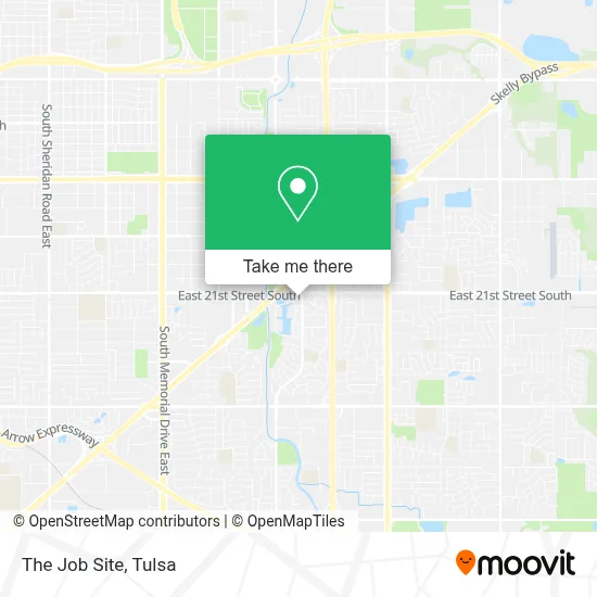 The Job Site map
