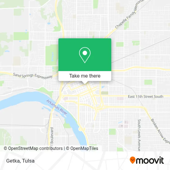 Getka map