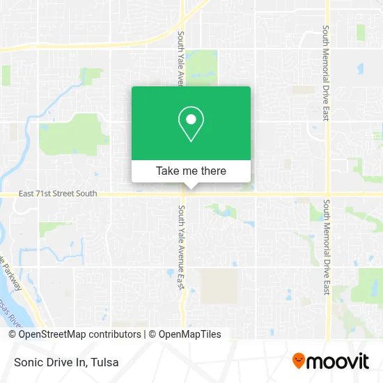 Sonic Drive In map