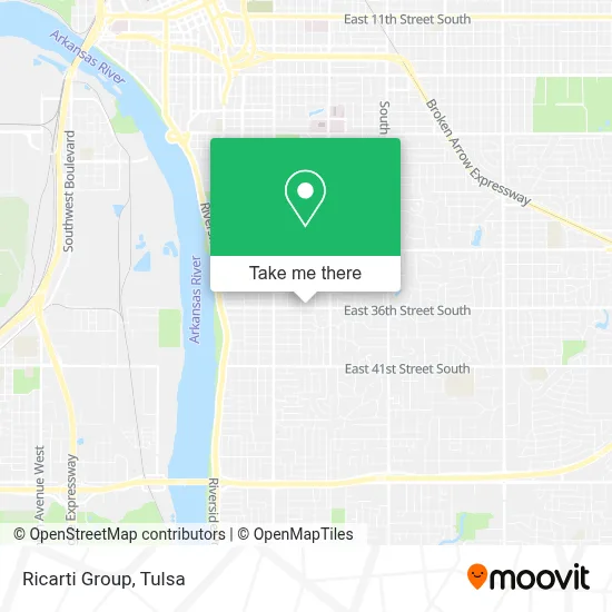 Ricarti Group map